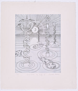 Etching on paper, Ed. 21/30