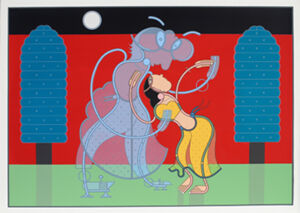 Screenprint on paper