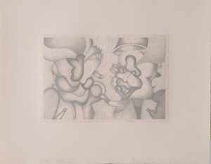 Lithograph on paper, Ed. 18/50