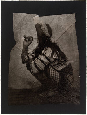 Photogravure printed on gampi, mounted on paper, AP 5/8