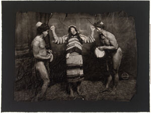 Photogravure printed on gampi, mounted on paper, AP 5/8