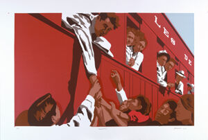 Screenprint on paper