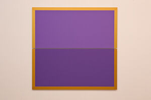 Pigments and Polyurethane Dispersion on Dibond Panels