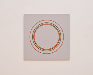 Pigments and Polyurethane Dispersion on Dibond Panels